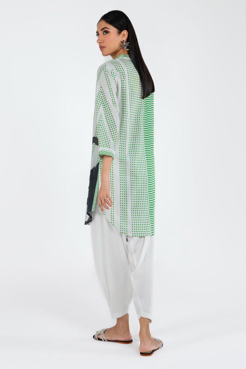 Sana Safinaz - Ss23Bsp200 - Lawn - Green