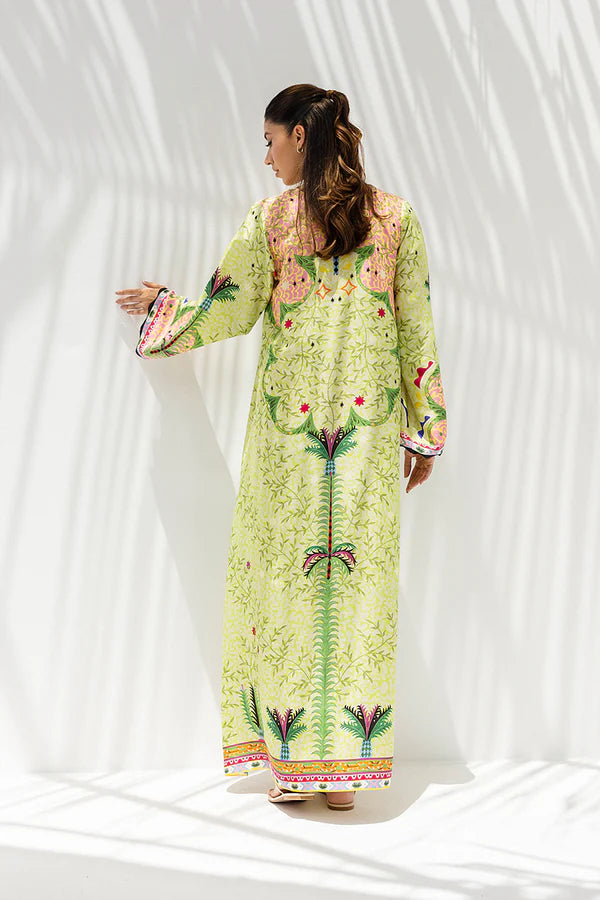 Sania Maskatiya - Mirae (B) - Raw Silk - Pistachio - 1 Piece