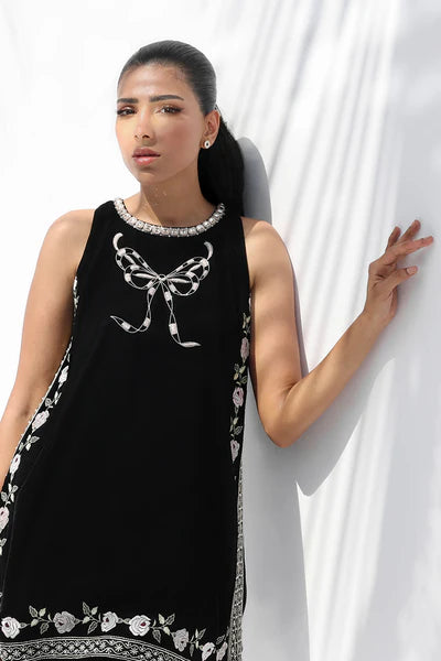 Sania Maskatiya - Suko Velvet Suit For Women - Ebony 2 Piece