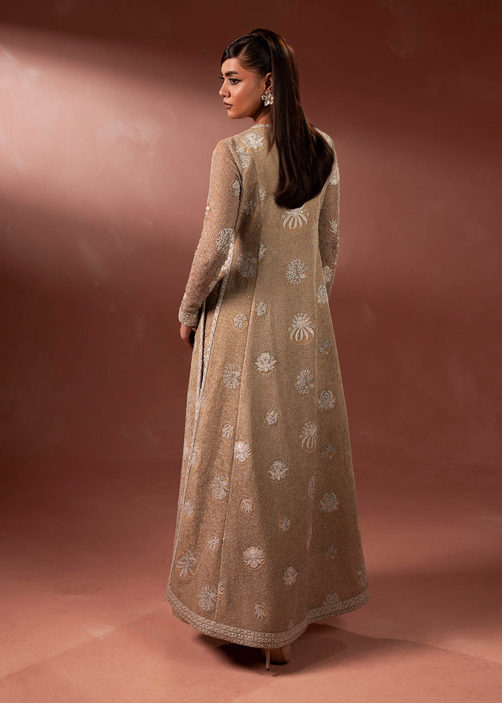 Shahid Chuhan - Lumora Breeze Net Jacket For Women - Nude