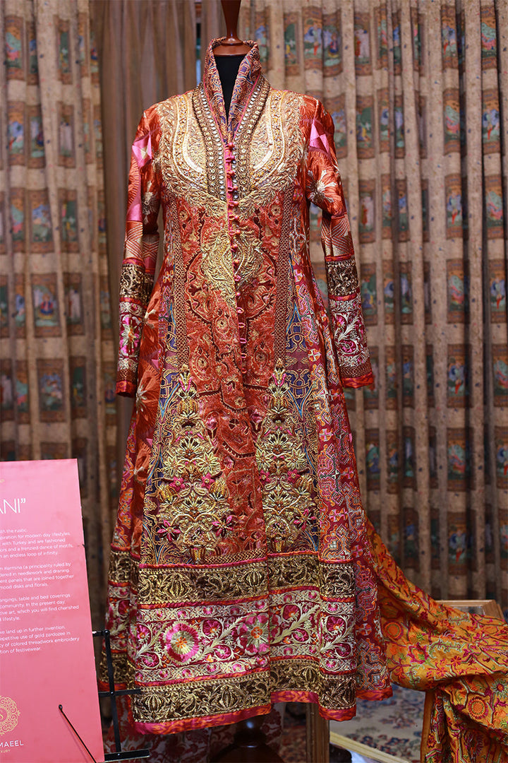 Shamaeel Ansari Noor-e-Saltanat Jacket Multicolor 3 Piece