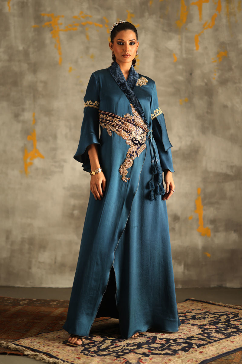 Shamaeel - Azure-3 - Viscose Silk & Palachi
