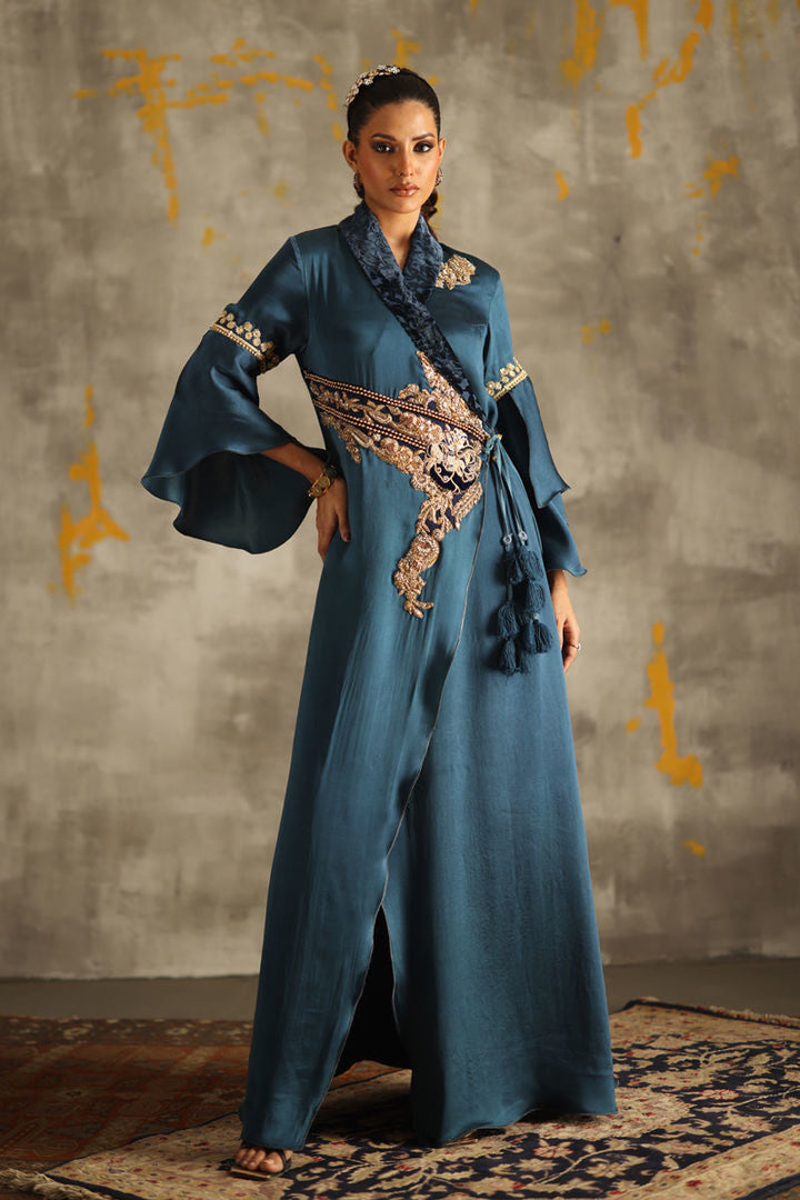Shamaeel - Azure-3 - Viscose Silk & Palachi