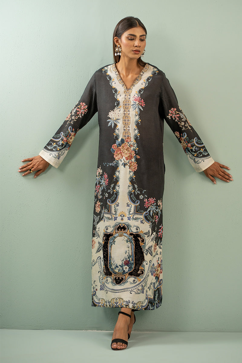 Shamaeel - Baroque Bloom - Viscose Silk/Cotton Silk