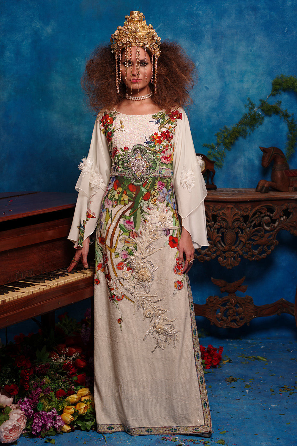 Shamaeel - F-6A - Raw Silk & Sequence/Cotton Silk