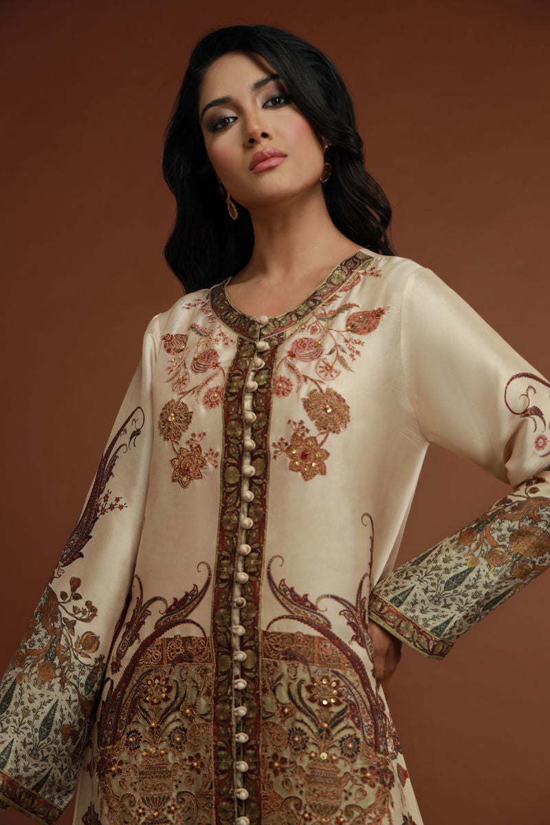 Shamaeel - Flora-06 - Sheesha Silk/Cotton Silk