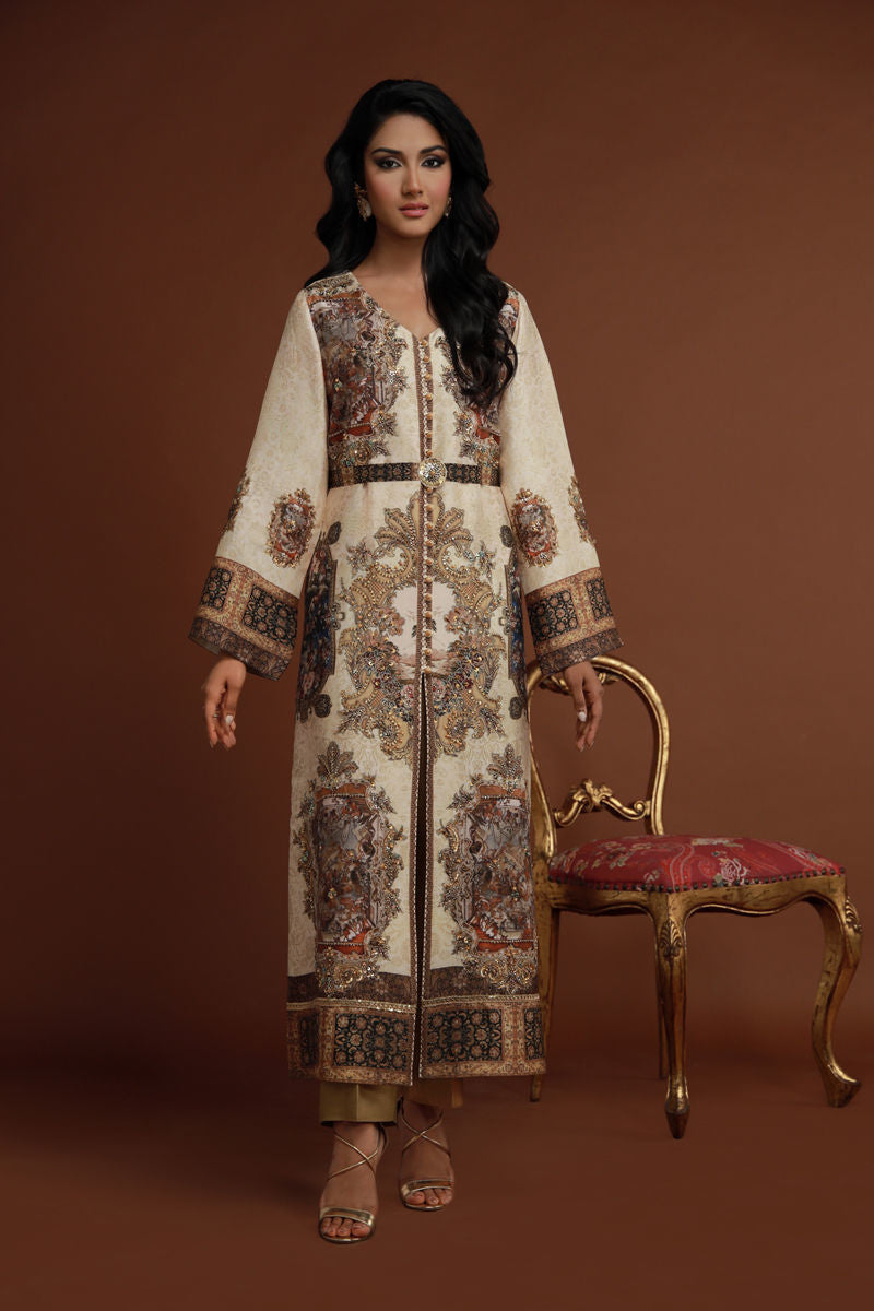 Shamaeel - Flora-07 - Sheesha Silk/Cotton Silk