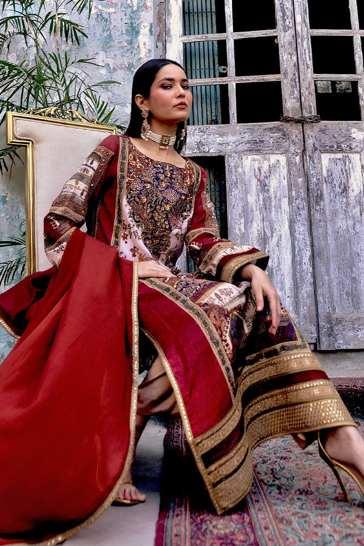 Shamaeel - Heritage Mosaic - Viscose Silk/Cotton Silk
