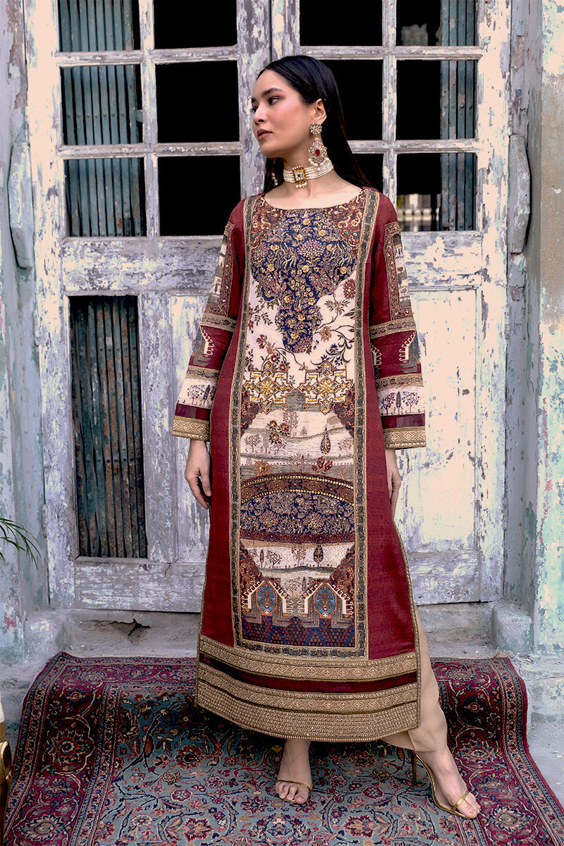 Shamaeel - Heritage Mosaic - Viscose Silk/Cotton Silk