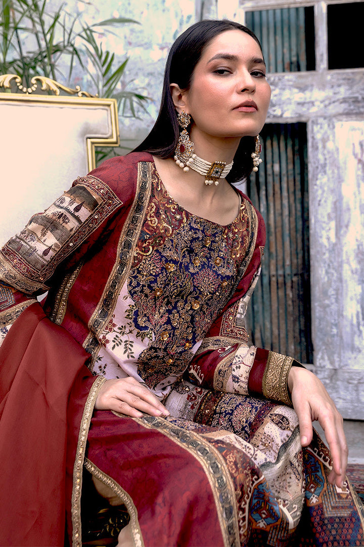 Shamaeel - Heritage Mosaic - Viscose Silk/Cotton Silk