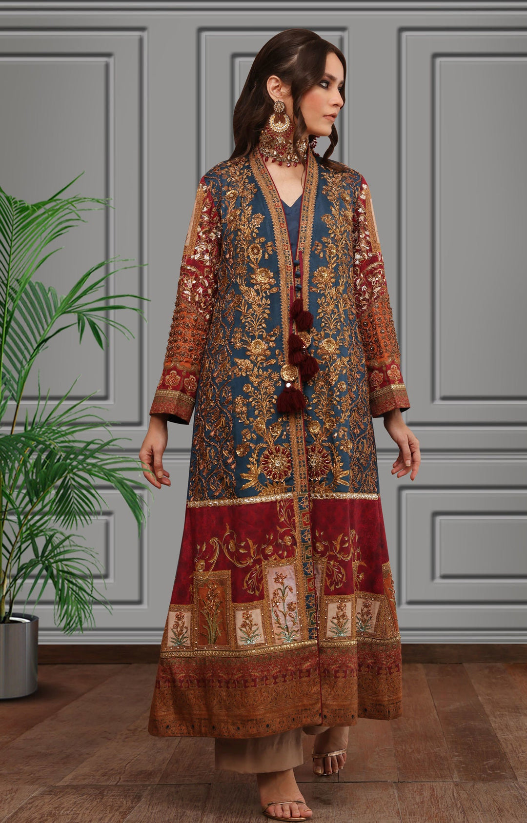 Shamaeel - Majestic-01 - Raw Silk/Cotton Silk