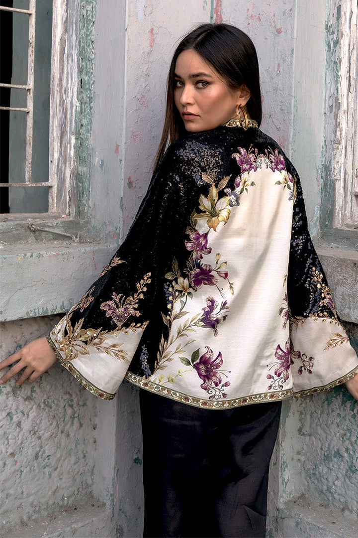 Shamaeel - Noir Botanica - Viscose Silk/Sequence