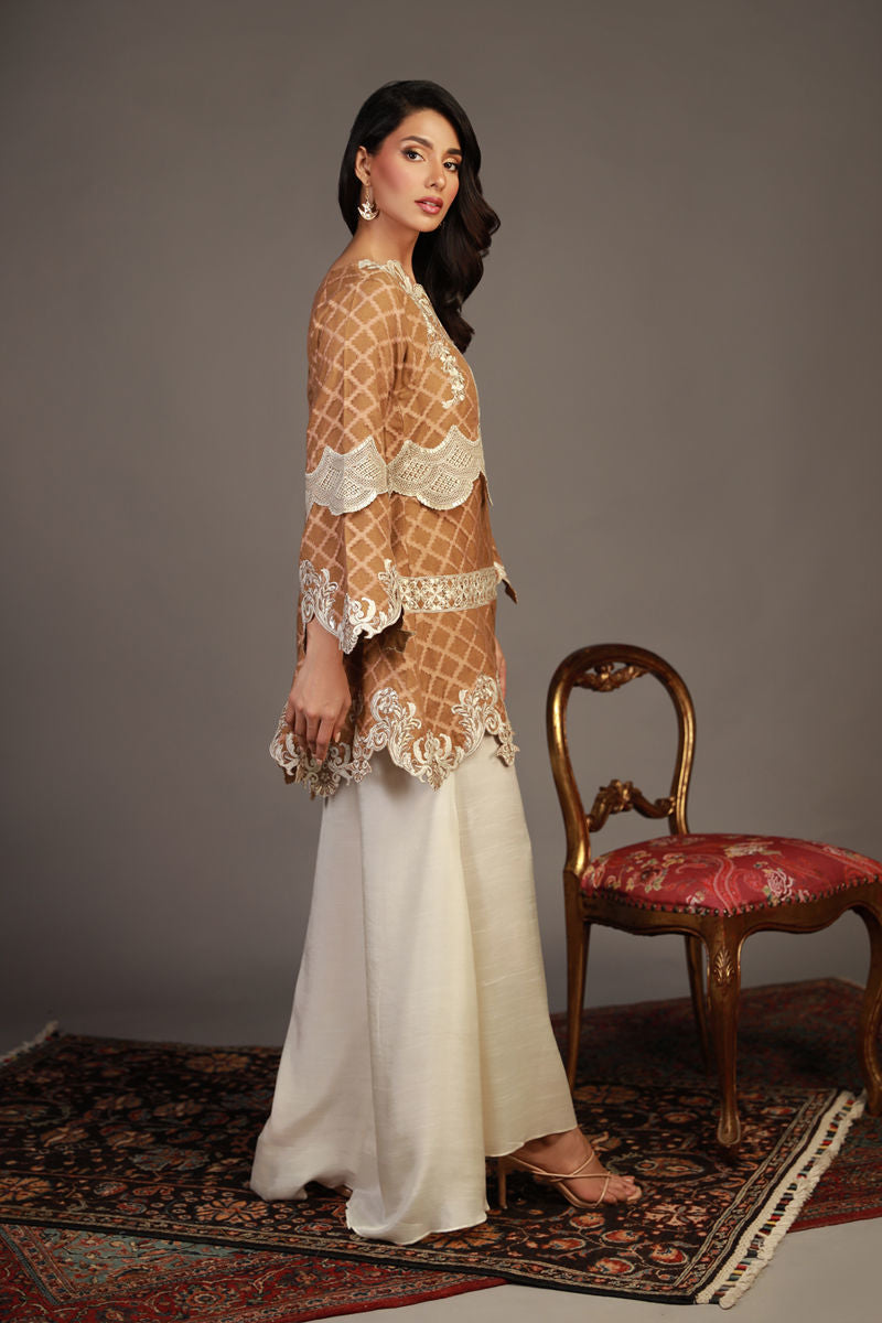 Shamaeel - RV-01 - Self Jacquard/Cotton Silk