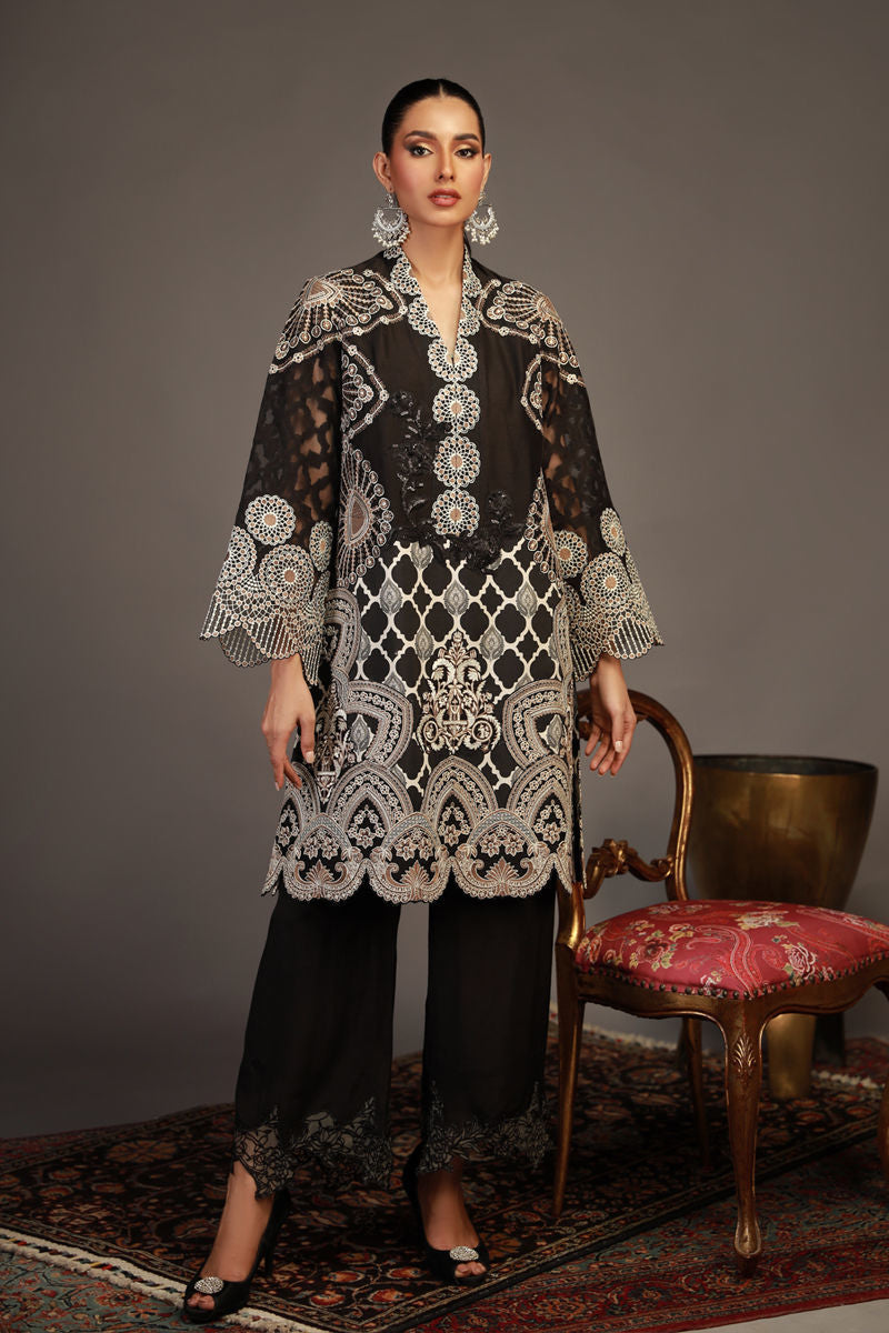 Shamaeel - RV-05 - Sheesha Silk & Self Jacquard/Cotton Silk