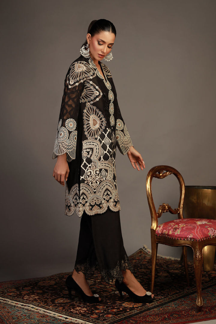 Shamaeel - RV-05 - Sheesha Silk & Self Jacquard/Cotton Silk