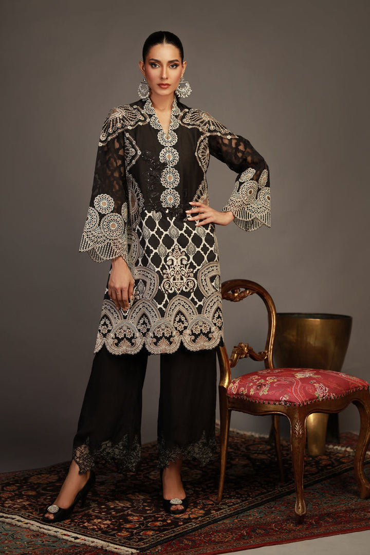 Shamaeel - RV-05 - Sheesha Silk & Self Jacquard/Cotton Silk