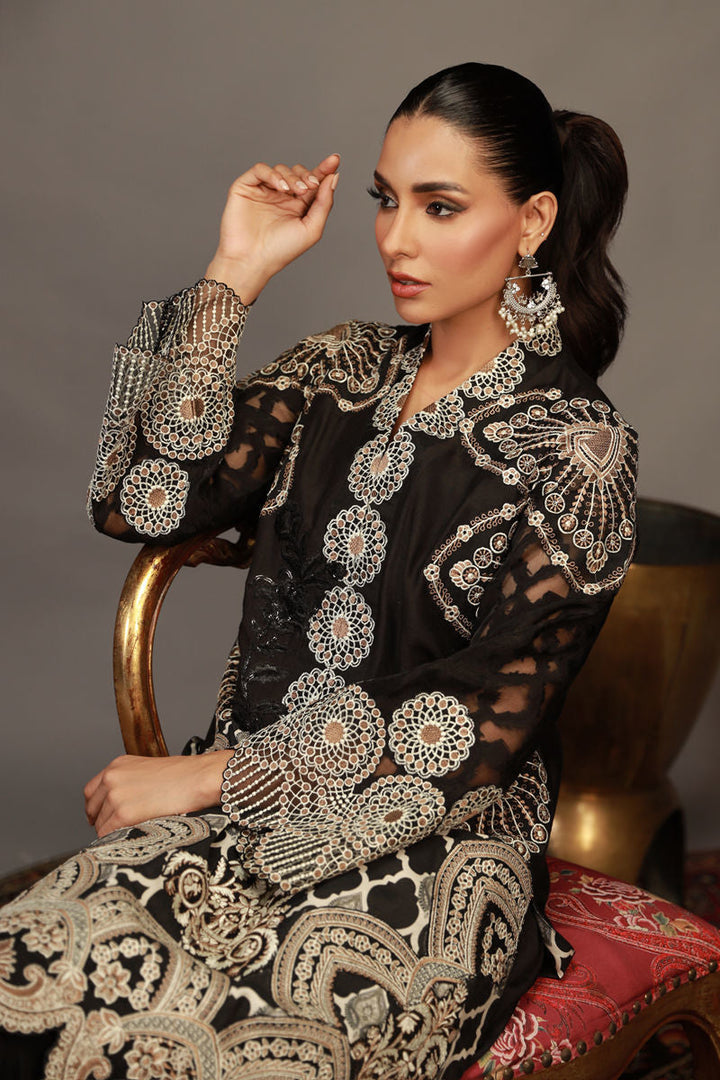 Shamaeel - RV-05 - Sheesha Silk & Self Jacquard/Cotton Silk