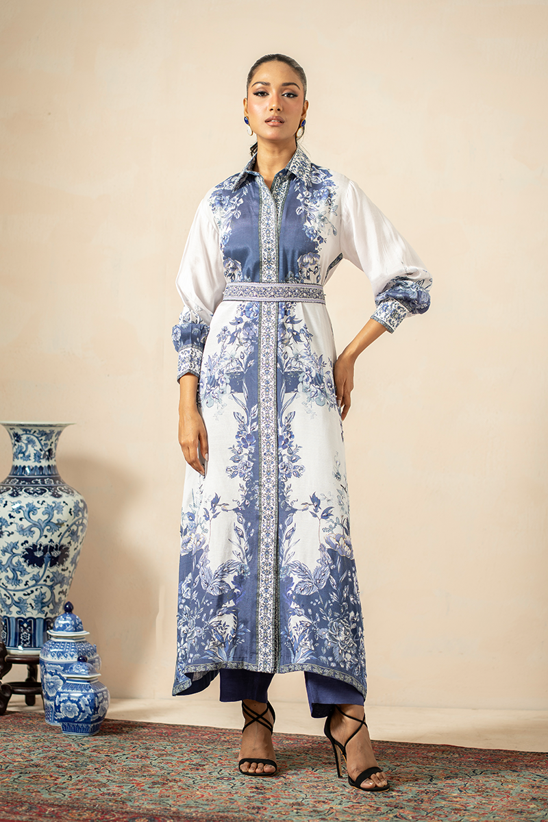 Shamaeel - Sapphire Breeze - Viscose Silk/Cotton Silk