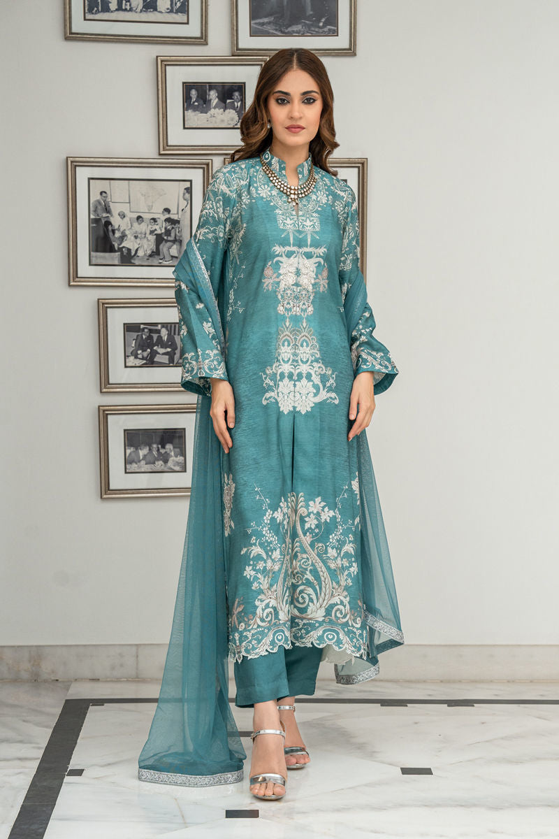 Shamaeel - TL-01 - Khaadi Silk/Cotton Silk