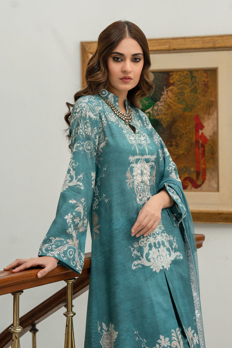 Shamaeel - TL-01 - Khaadi Silk/Cotton Silk