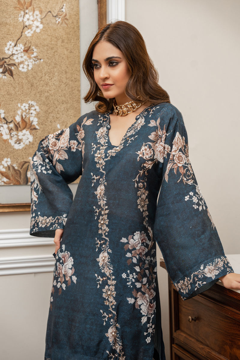 Shamaeel - TL-04 - Khaadi Silk/Cotton Silk