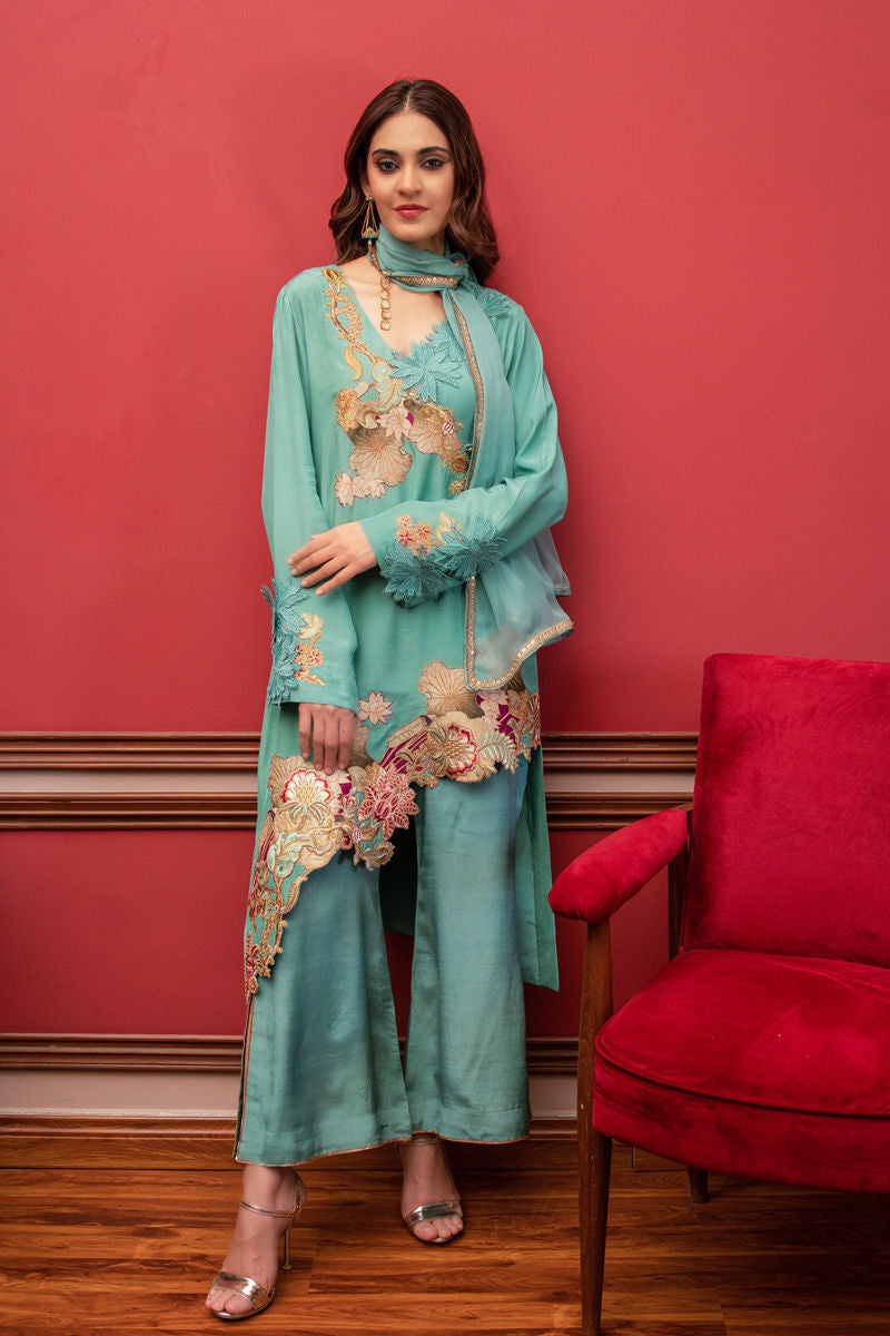 Shamaeel - TL-06 - Khaadi Silk/Cotton Silk