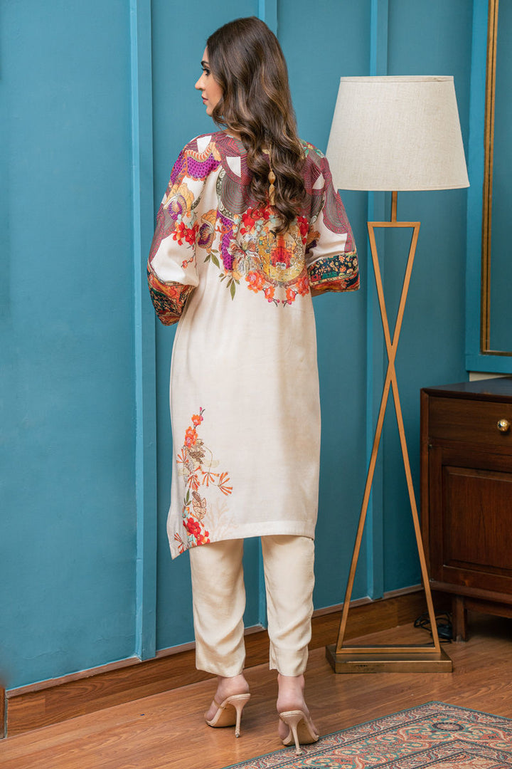 Shamaeel - TL-07 - Khaadi Silk/Cotton Silk