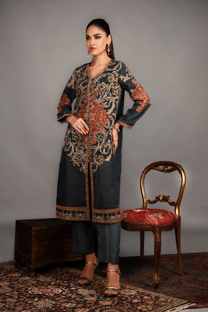 Shamaeel - TRE-11 - Velvet/Cotton Silk