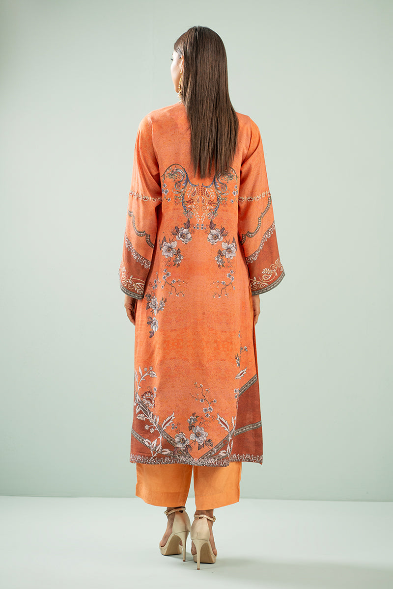 Shamaeel - Teracotta Ensemble - Viscose Silk/Cotton Silk