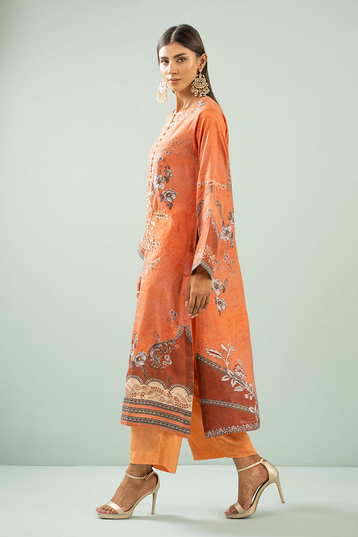 Shamaeel - Teracotta Ensemble - Viscose Silk/Cotton Silk