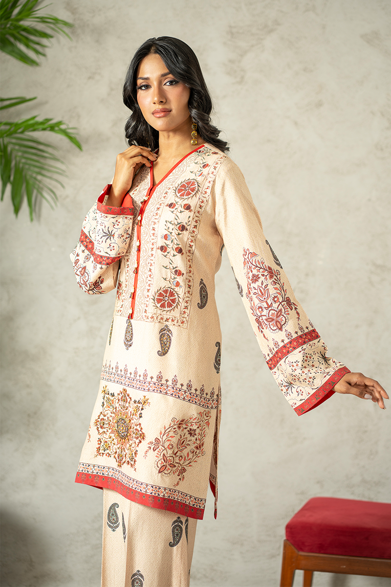 Shamaeel - Traditional Tribe - Khaadi Silk