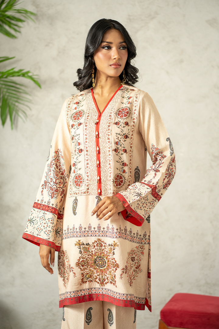 Shamaeel - Traditional Tribe - Khaadi Silk