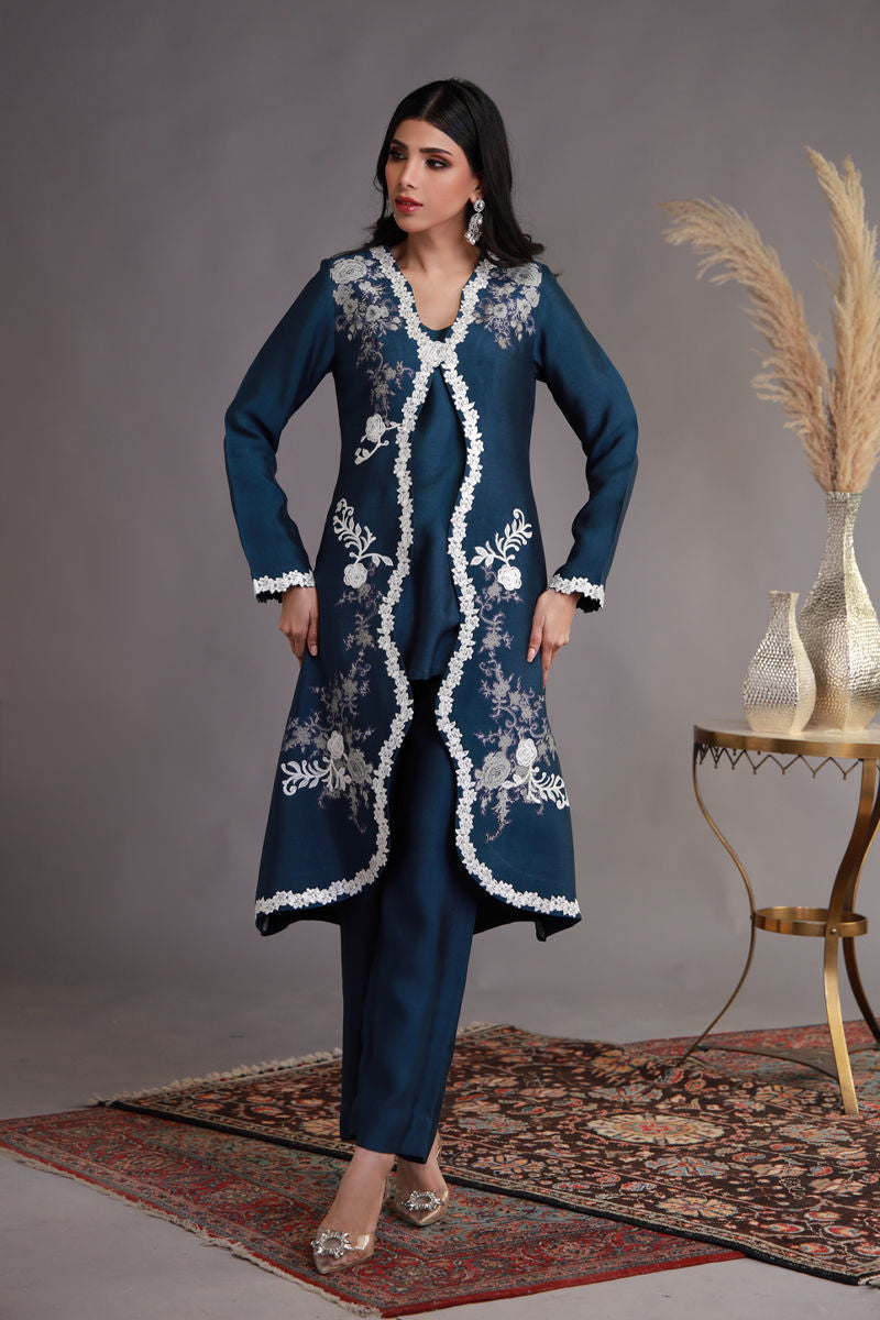 Shamaeel - WFE-07 - Khaadi Silk/Cotton Silk