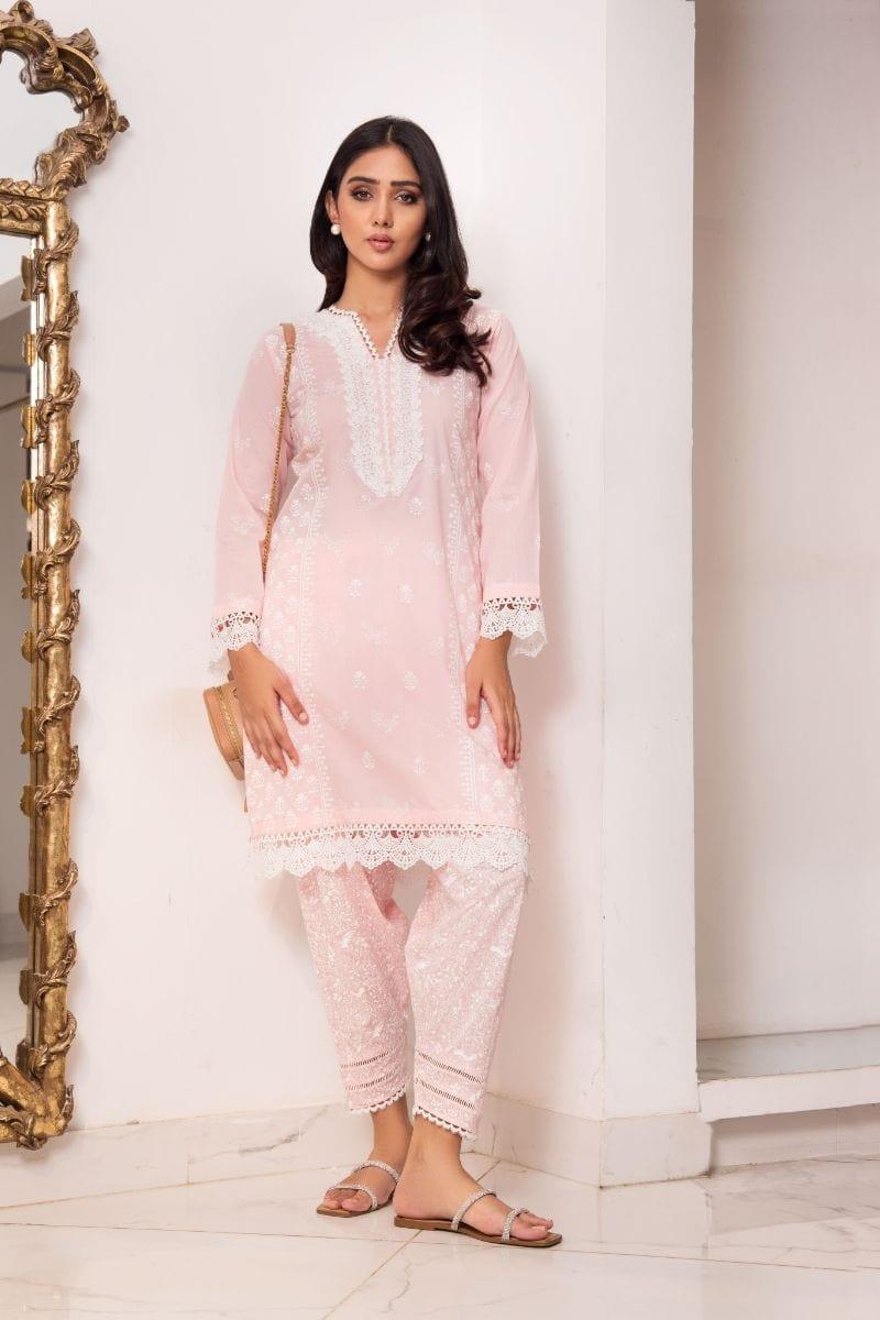Shehrnaz - SHK- 1126 - 2 Piece - Pink
