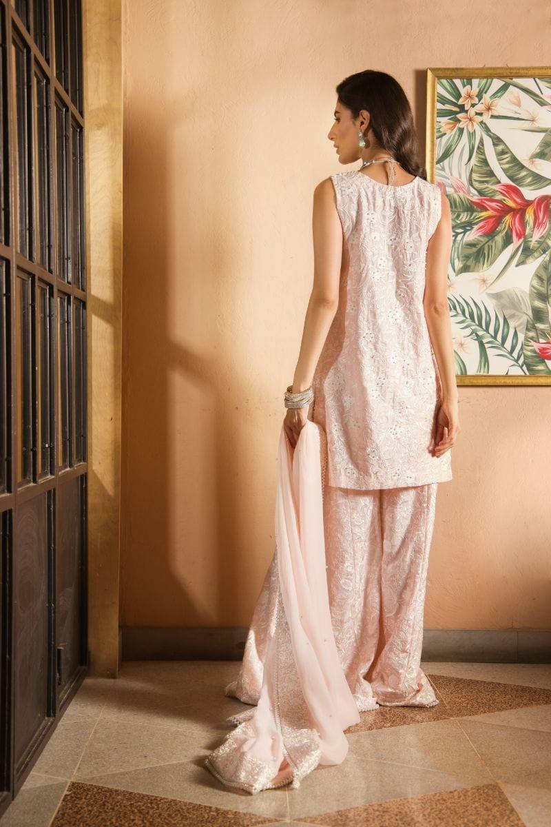 Shehrnaz - SHK-1133 - 3 Piece - Pink - Embroidered
