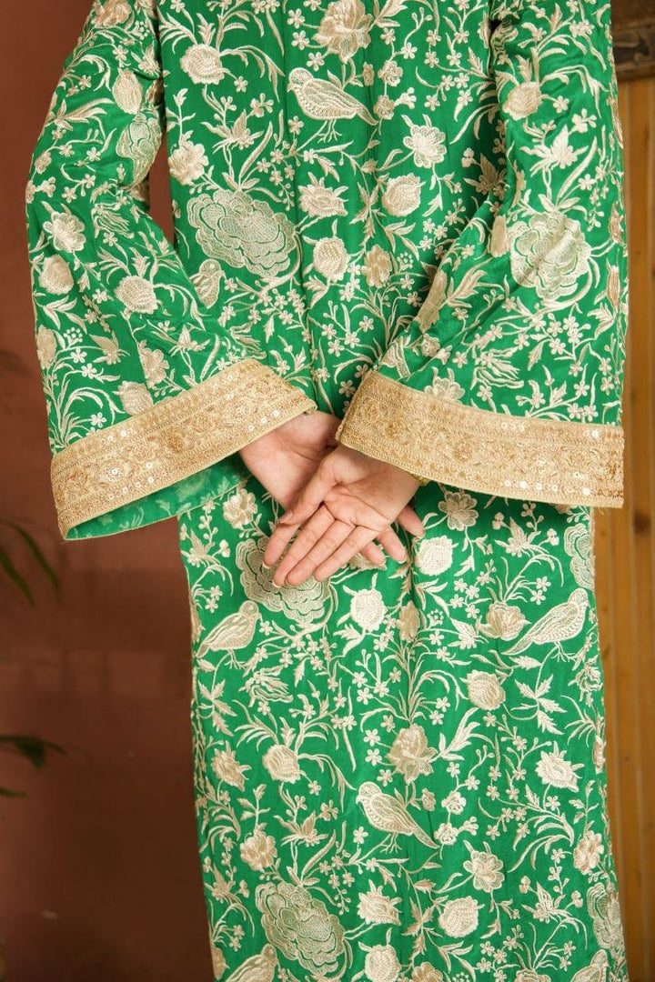 Shehrnaz - SHK-1139 - 2 Piece - Emerald Green - Embroidered