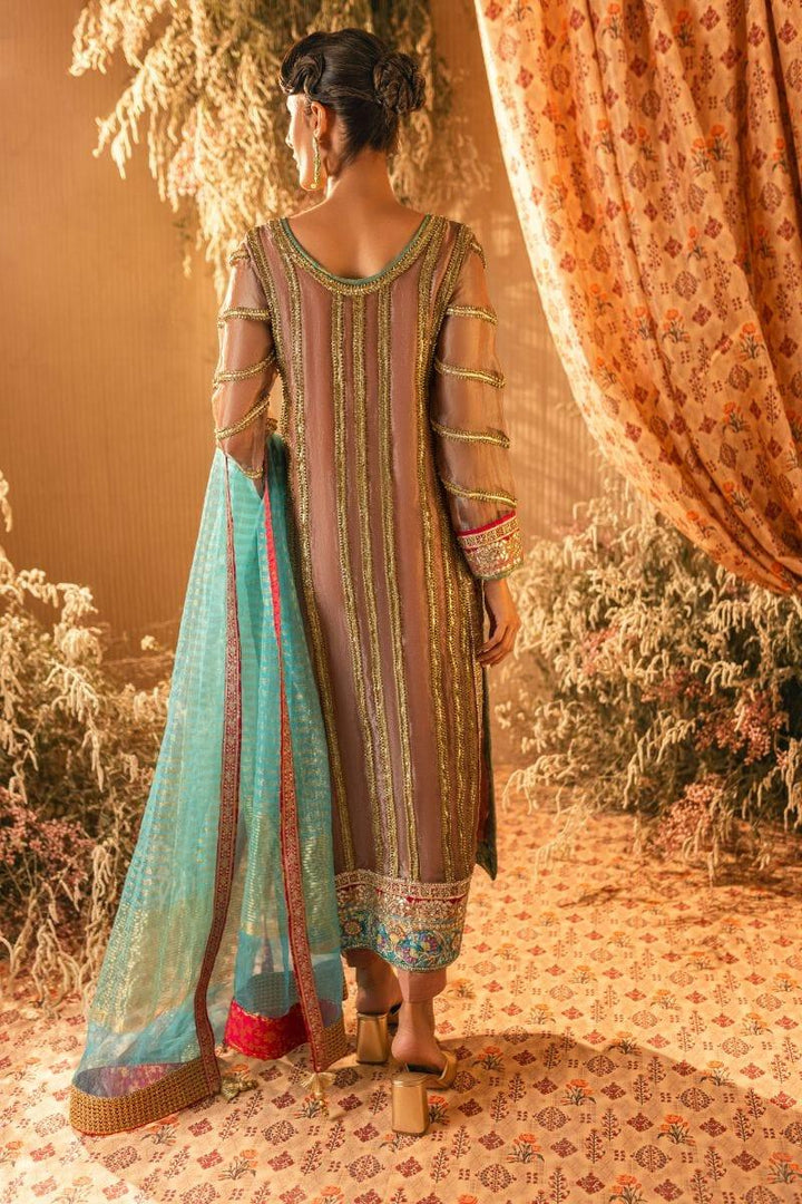 Shehrnaz - SHK-1204 - sundar - Tea pink - Pure Masoori - 3 Piece