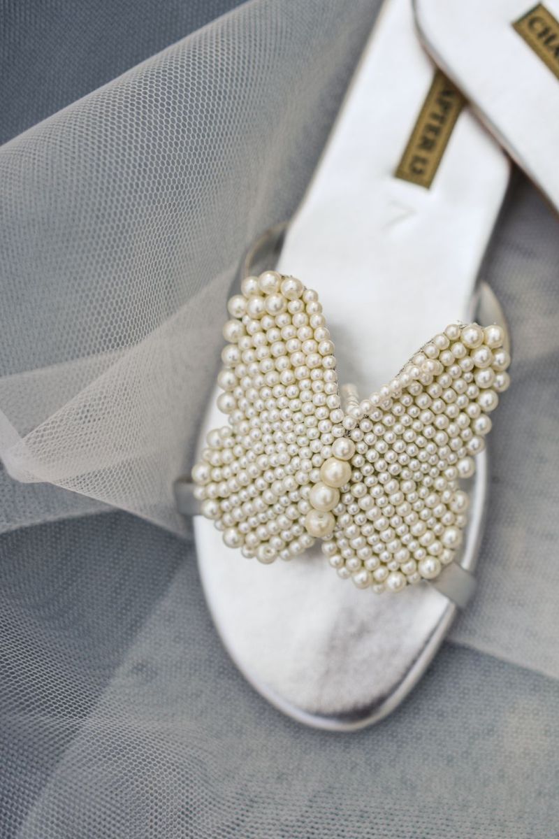 CHAPTER 13 - Slides | Pearly Butterfly - Silver - 19309