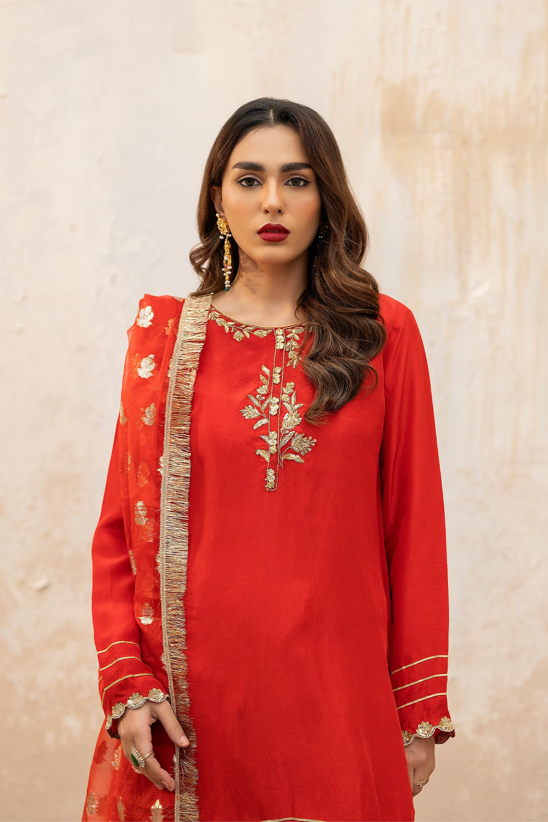 Syah - Dhani - Ramen Silk - Red - 3 Piece