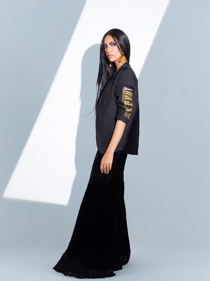 Sanam Chaudhri THEODORA Jacket Black 2 Piece