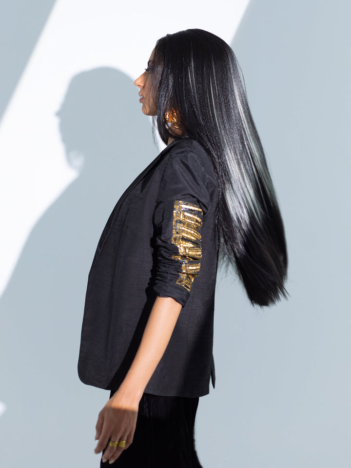 Sanam Chaudhri THEODORA Jacket Black 2 Piece