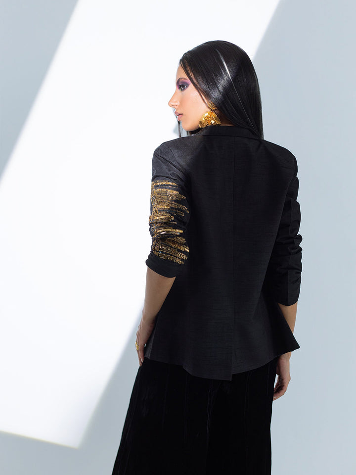 Sanam Chaudhri THEODORA Jacket Black 2 Piece