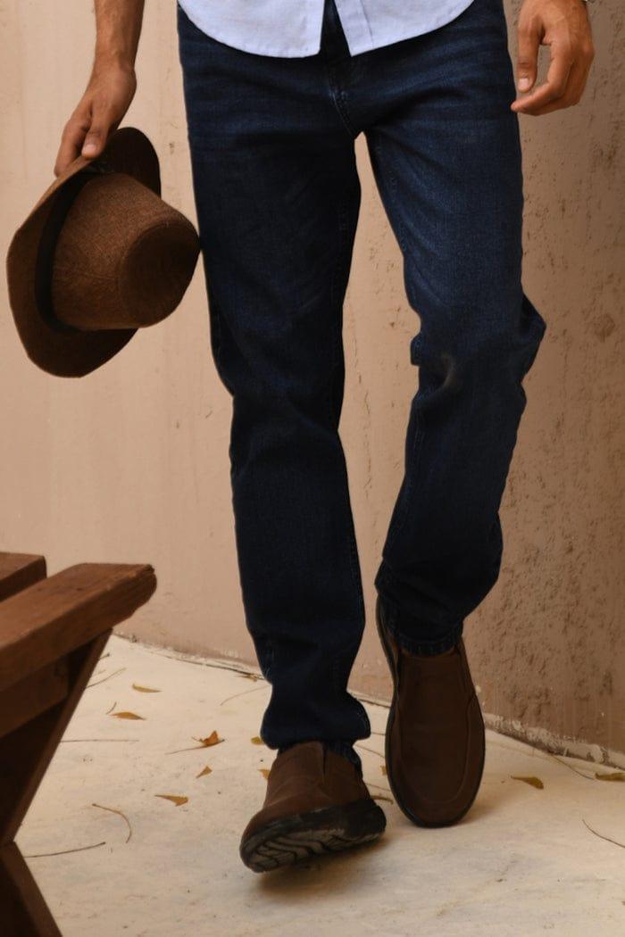 TKMANN - Dark Blue Denim Jeans Pant - Cotton - 1 Piece