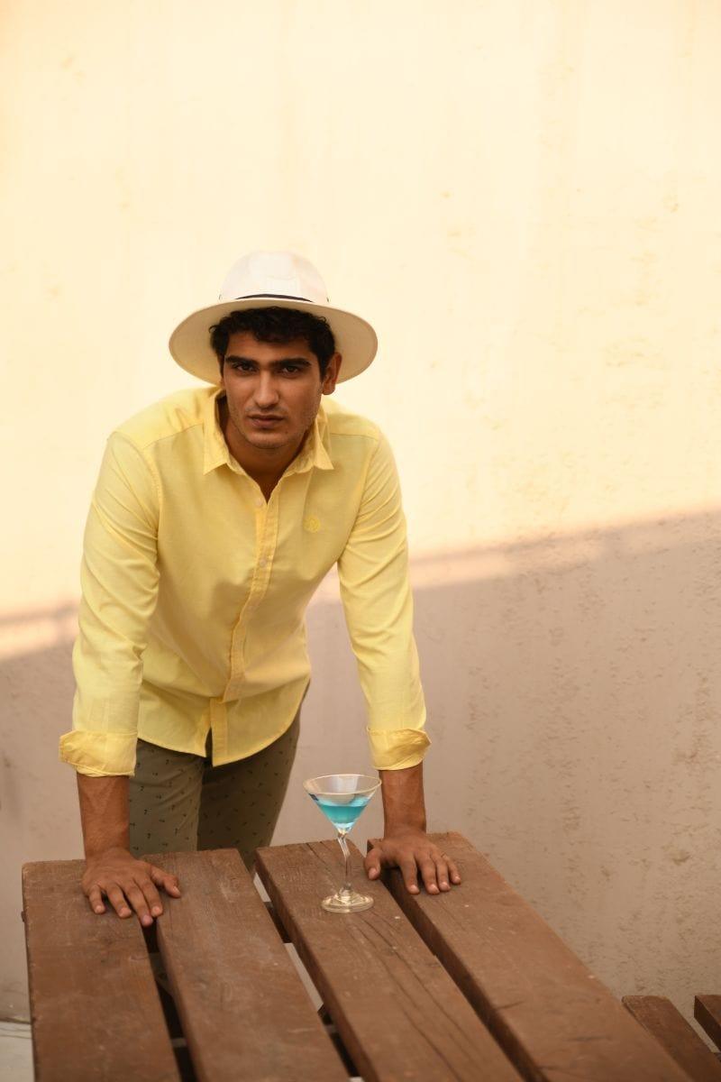 TKMANN - Lemon Collared Shirt - Cotton - 1 Piece