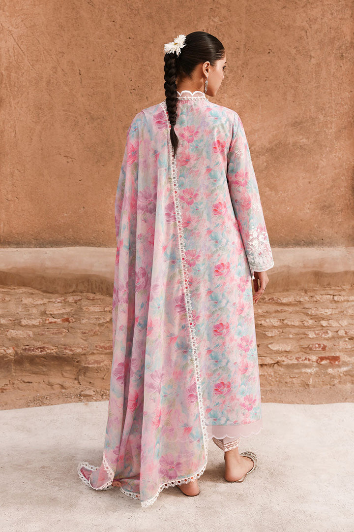 Cross Stitch - Lawn Velvet Dusk Unstitch Suit For Women - 3 Piece