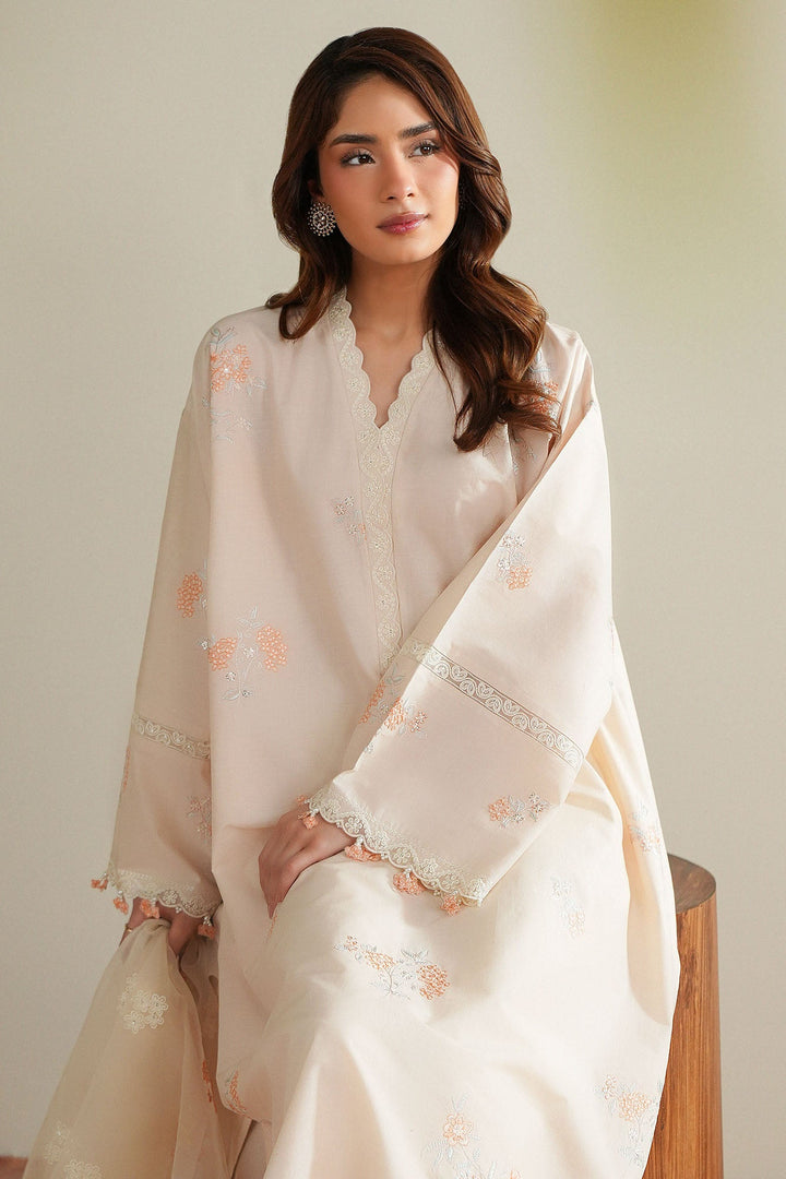 Cross Stitch Soft Appricot 2 Piece Suit Peach