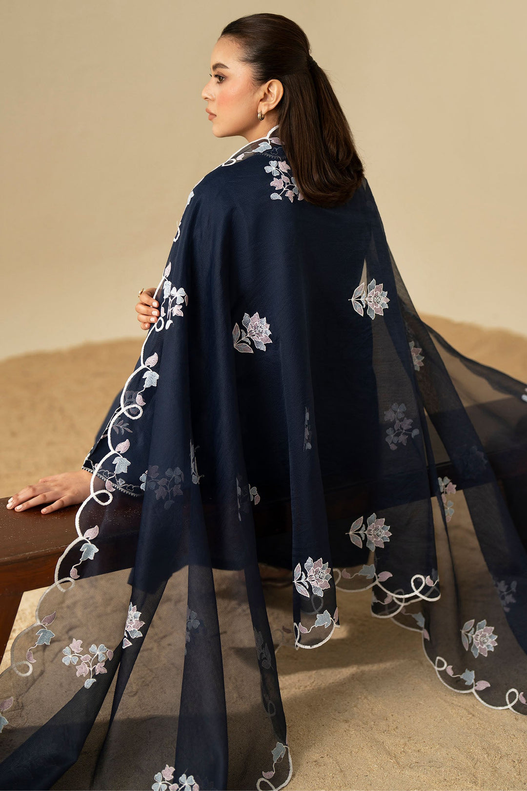 Cross Stitch Azure Grace 3 Piece Suit Blue