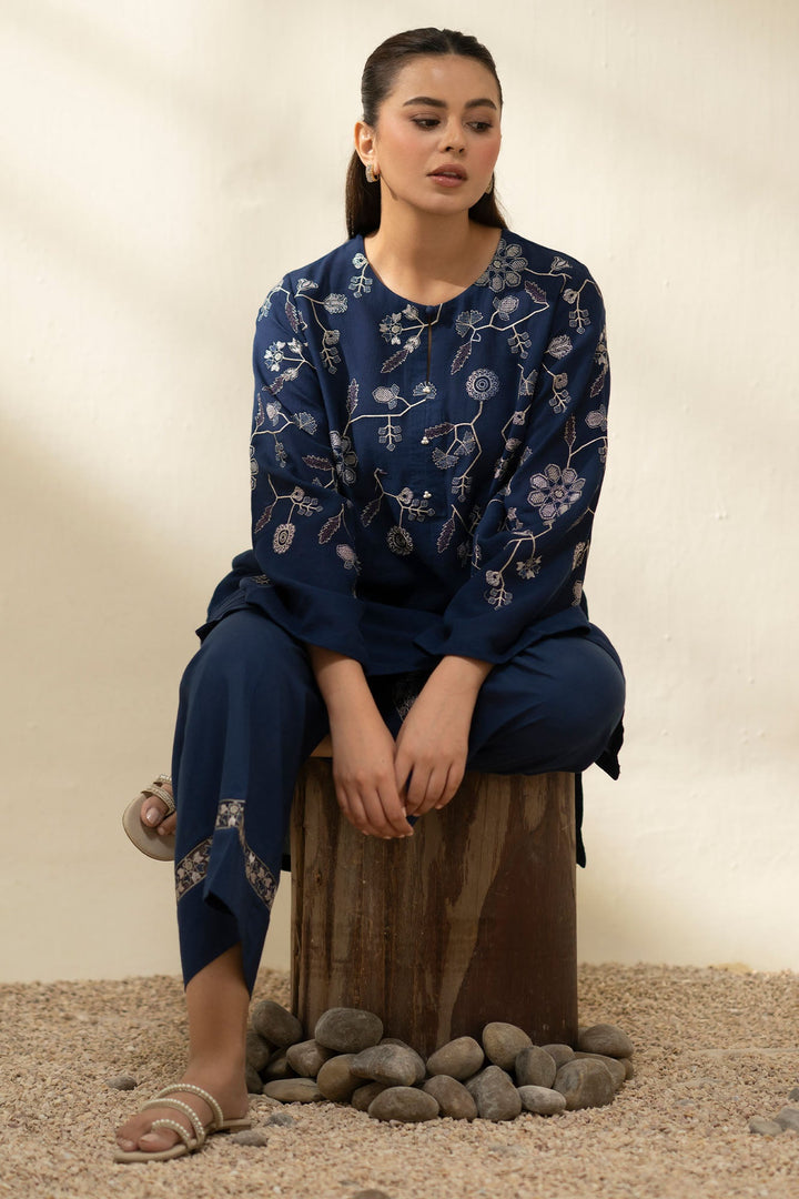 Cross Stitch Royal Abyss 2 Piece Suit Blue