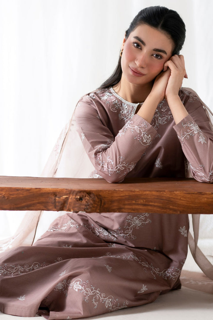 Cross Stitch Gardenia 3 Piece Suit Brown