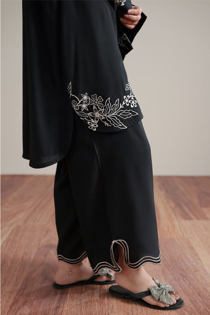 Cross Stitch Black Pulse 2 Piece Suit Black